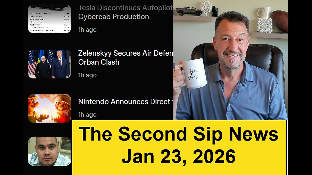 The Second Sip News - What is interesting today?