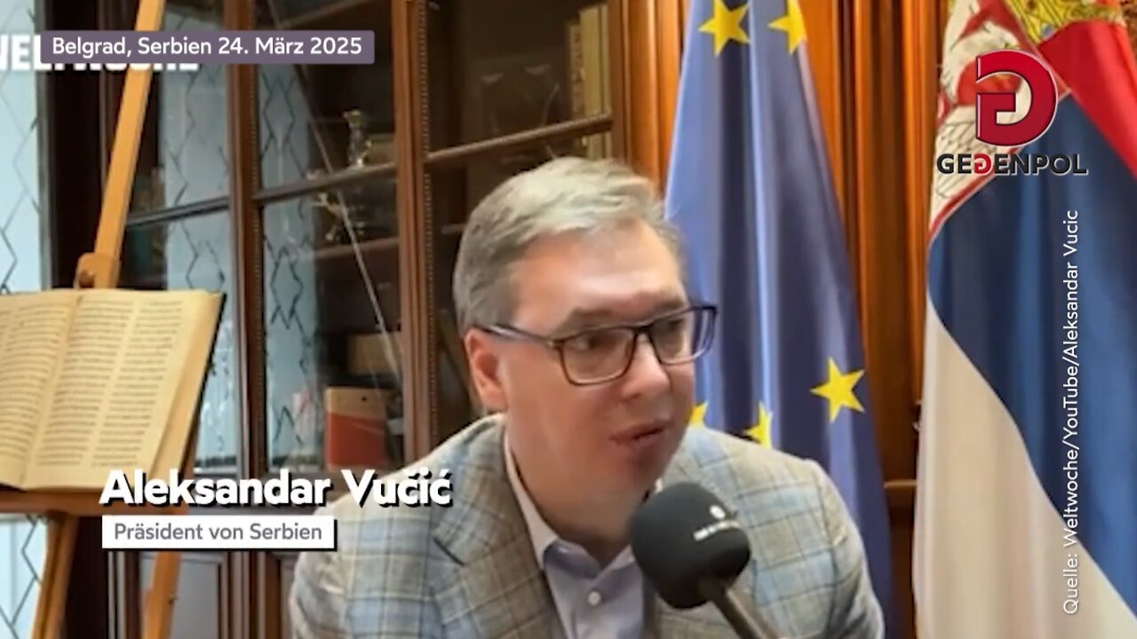 "Even a broken clock [like Serbian dictator] is right twice a day"