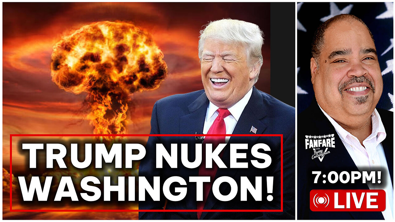 BREAKING NEWS: PRESIDENT TRUMP ABSOLUTELY NUKED WASHINGTON D.C. AND THE MEDIA!