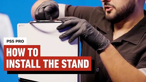 How to Install the PS5 Pro Vertical Stand