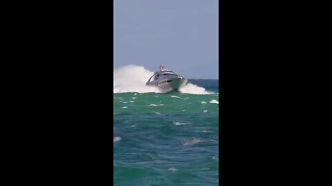 Pressure power crushes the waves