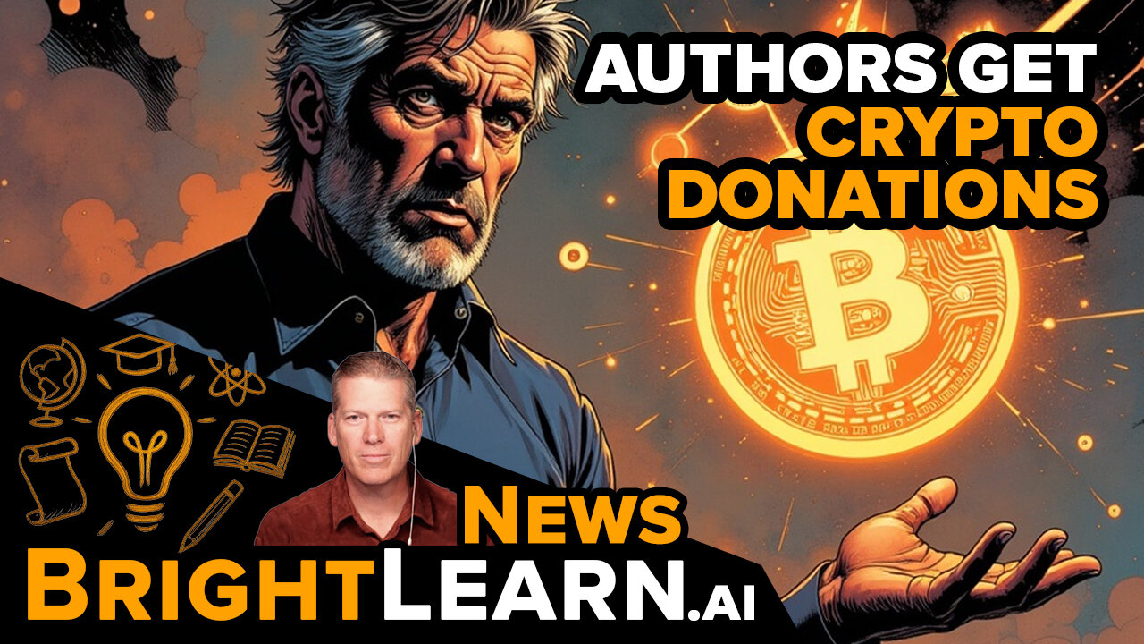 Authors can now receive CRYPTO DONATIONS on BrightLearn.ai