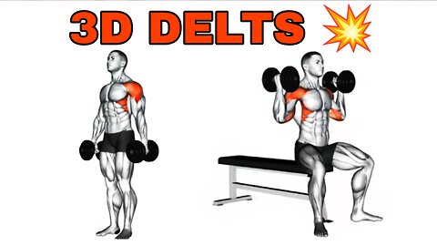 Killer Shoulder Workout for MASS 💥 | 3D Delts Guaranteed