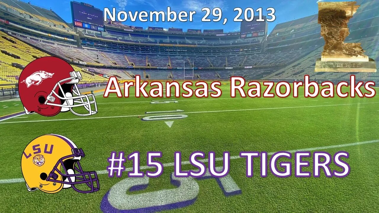 11/29/13 - Arkansas vs #15 LSU