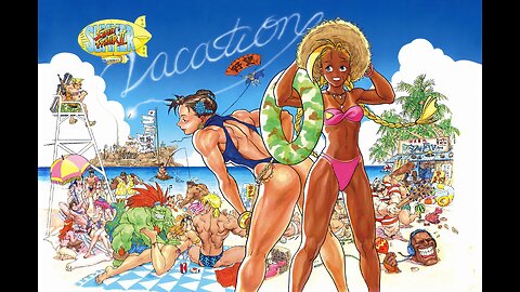 Street Fighter music and chill stream