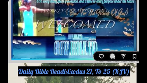 Daily reading: Exodus39: 21,25 June 13,2025