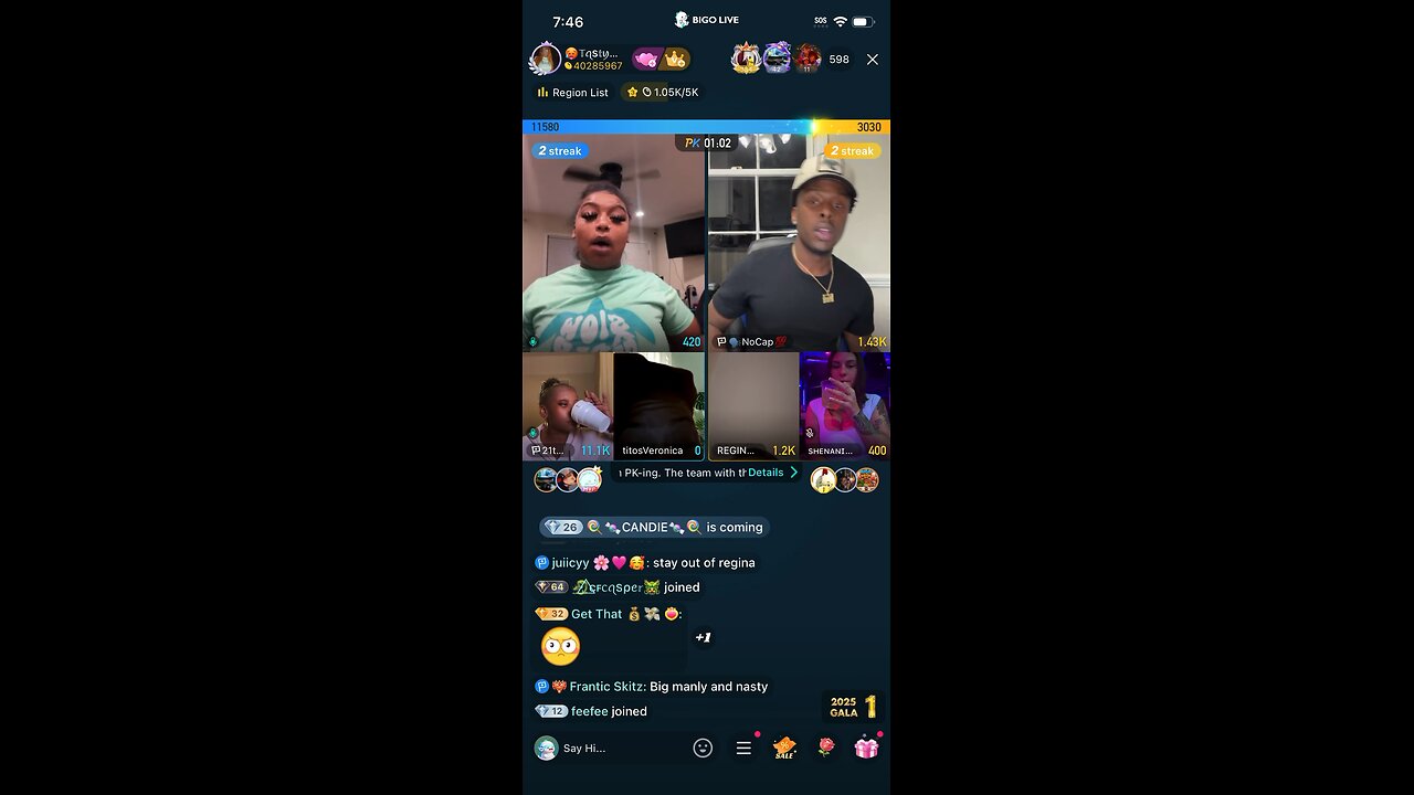 The entire Team PK attacking Mocha| 👀