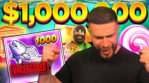 ANOTHER HUGE $1,000,000 BONUS OPENING WITH @AyeZee ​