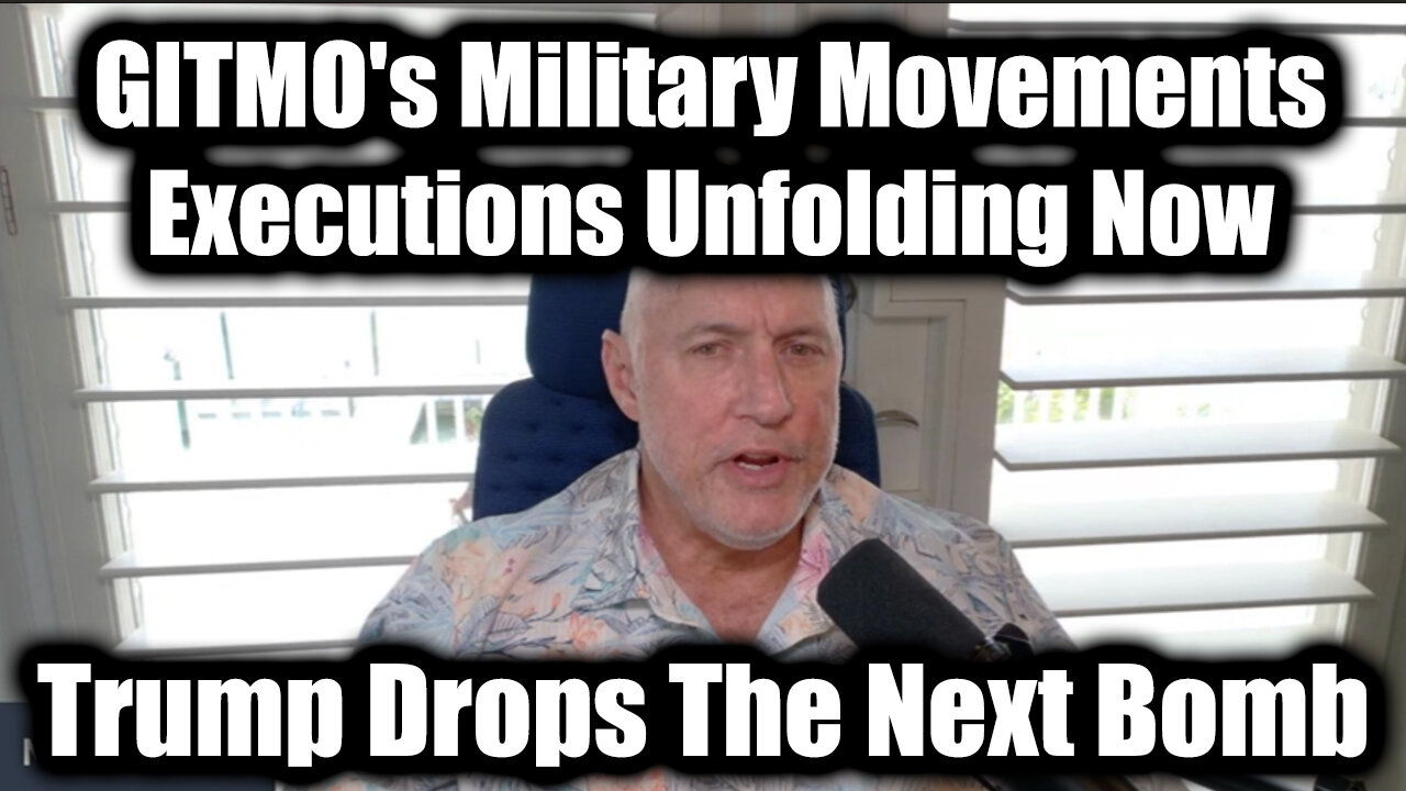 Michael Jaco Important Today 3.30.25 - "GITMO's Military Movements" > Trump Drops The Next Bomb