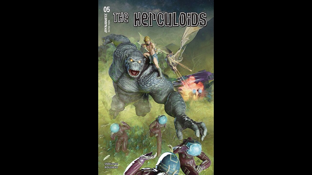 The Herculoids #5 Dynamite #QuickFlip Comic Review