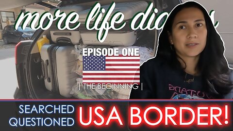 PULLED OVER BY USA BORDER SECURITY!!!