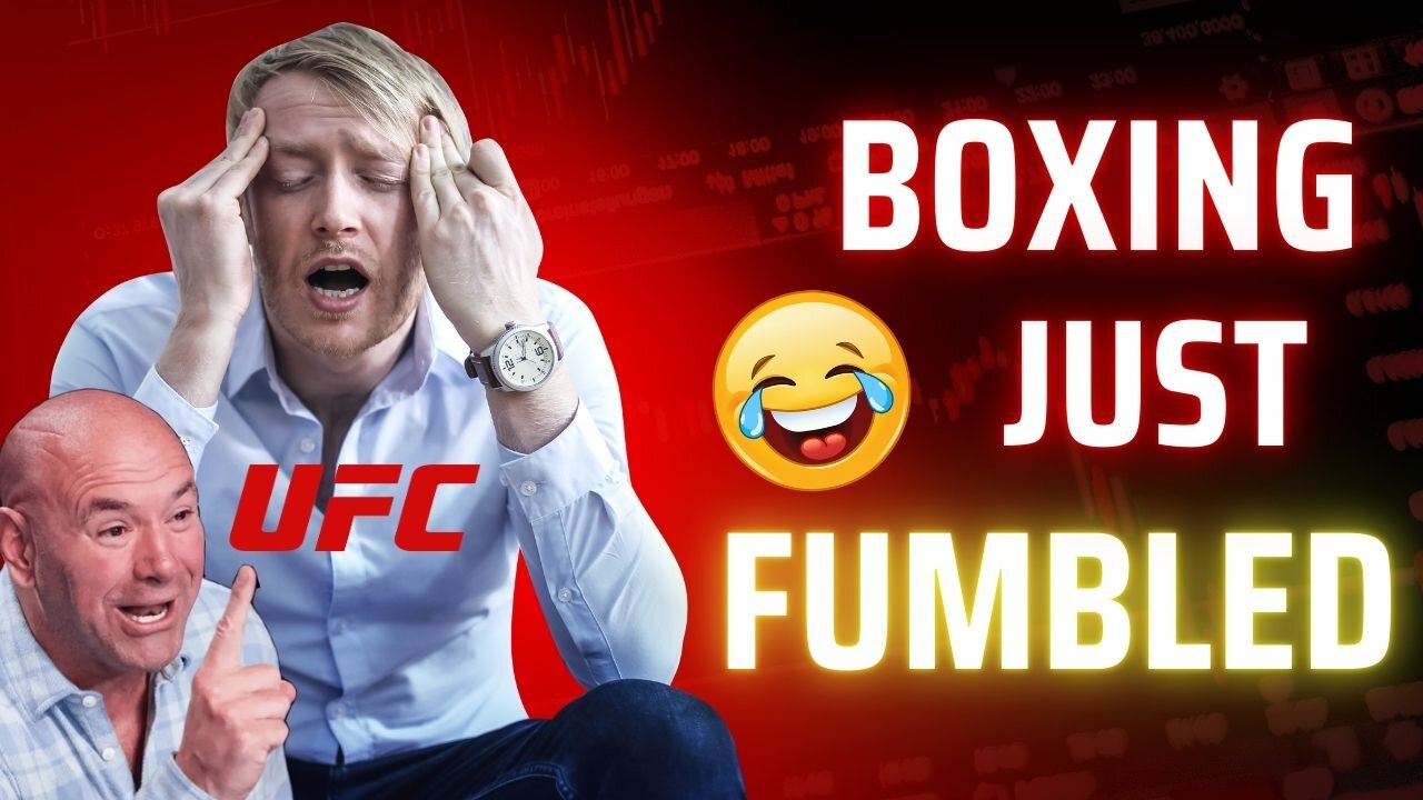 BOXING is BORING: You Blew Your Chance of OVERTHROWING the UFC in 2025 | Dana White is LAUGHING!