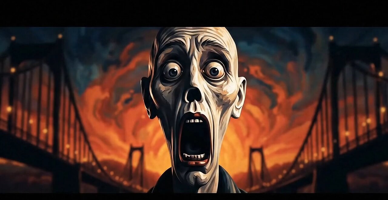 Imagine if Edvard Munch's The Scream painting came to life. What would happen?