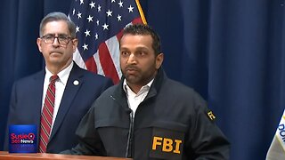 FBI Director Patel holds news briefing on investigation into NBA and gambling