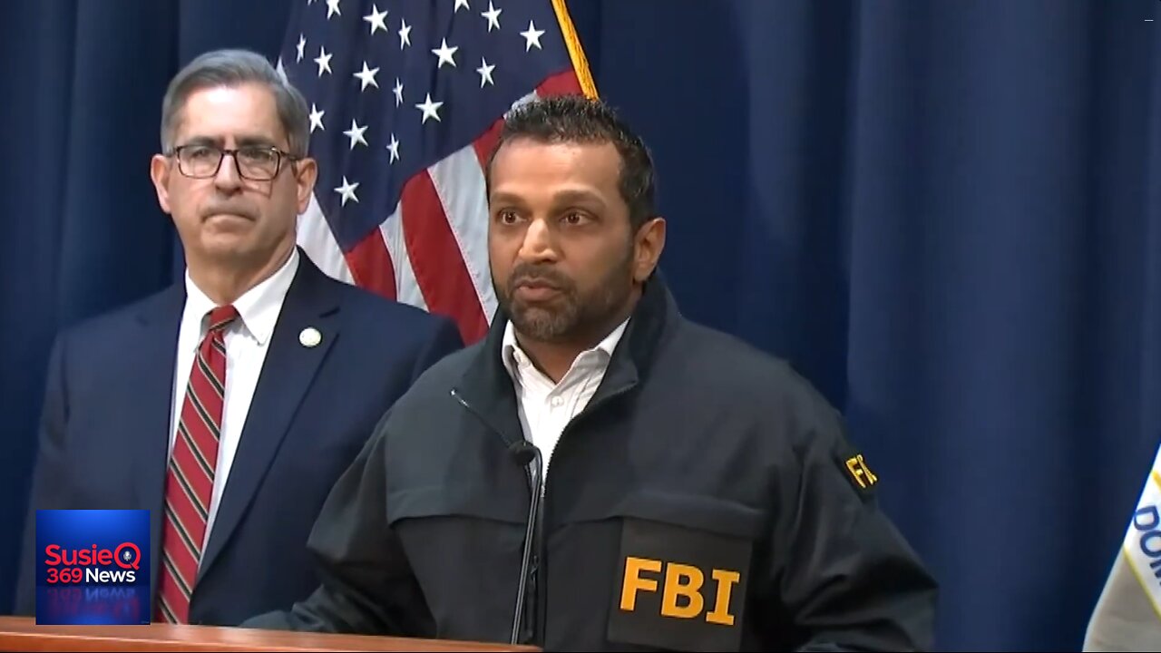 FBI Director Patel holds news briefing on investigation into NBA and gambling