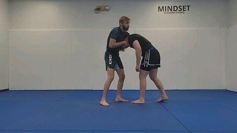 How to do a standing guillotine.