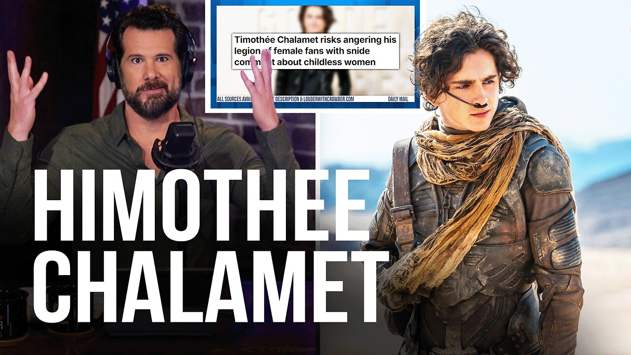 Timothée Chalamet Just Obliterated Feminisms BIGGEST Lie