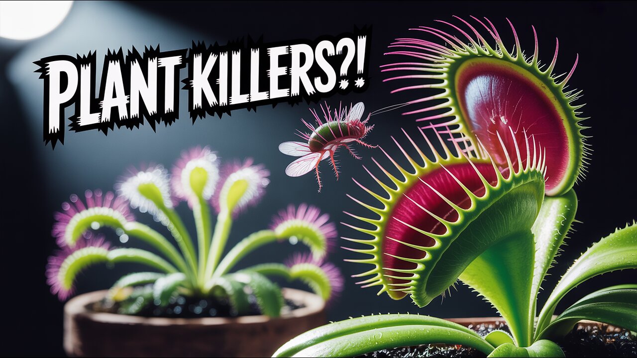 These Innocent-Looking Plants Are Deadly Predators!