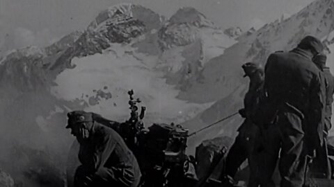 Gebirgsjäger clash with Soviet forces in the Caucasus Mountains in 1942