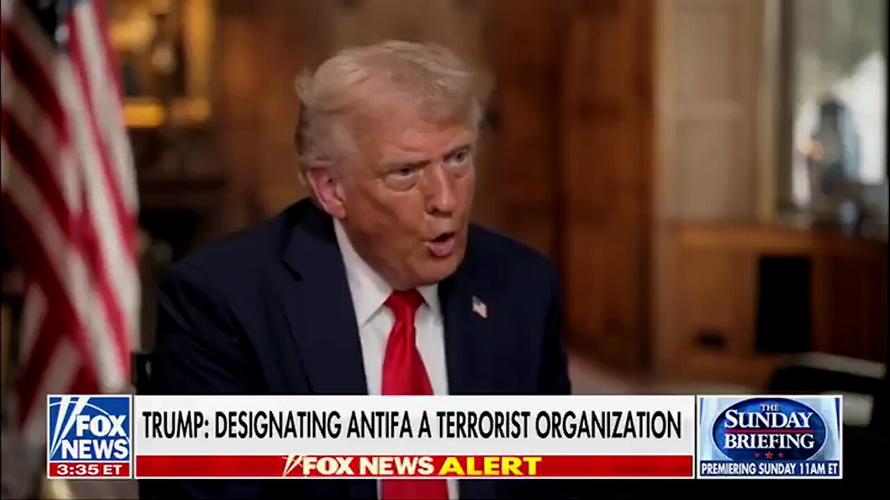 President Trump on designating antifa as a terrorist organization: