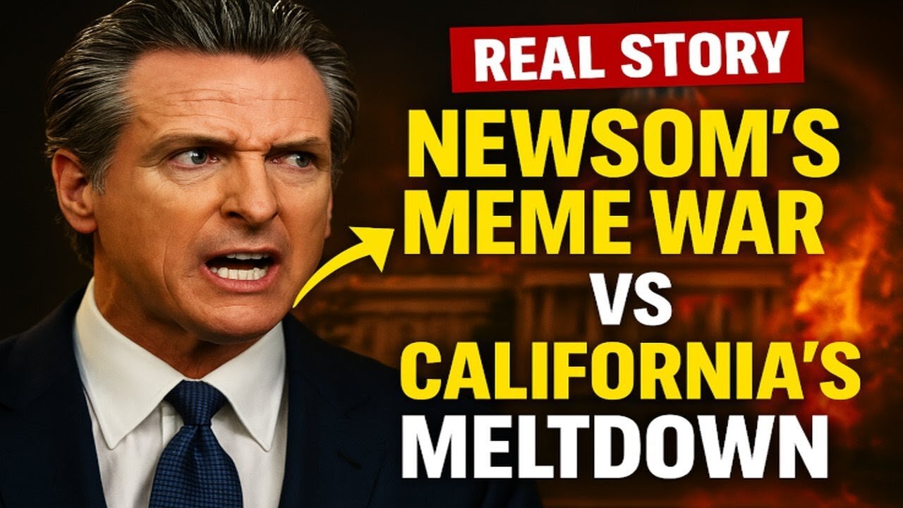 Exposed: Newsom’s Meme Game Can’t Hide California’s Failures