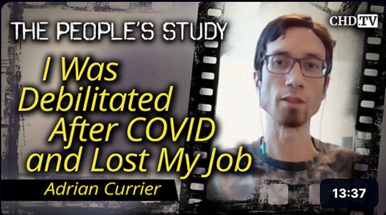 "Debilitated by COVID and Jobless: A Personal Tale"