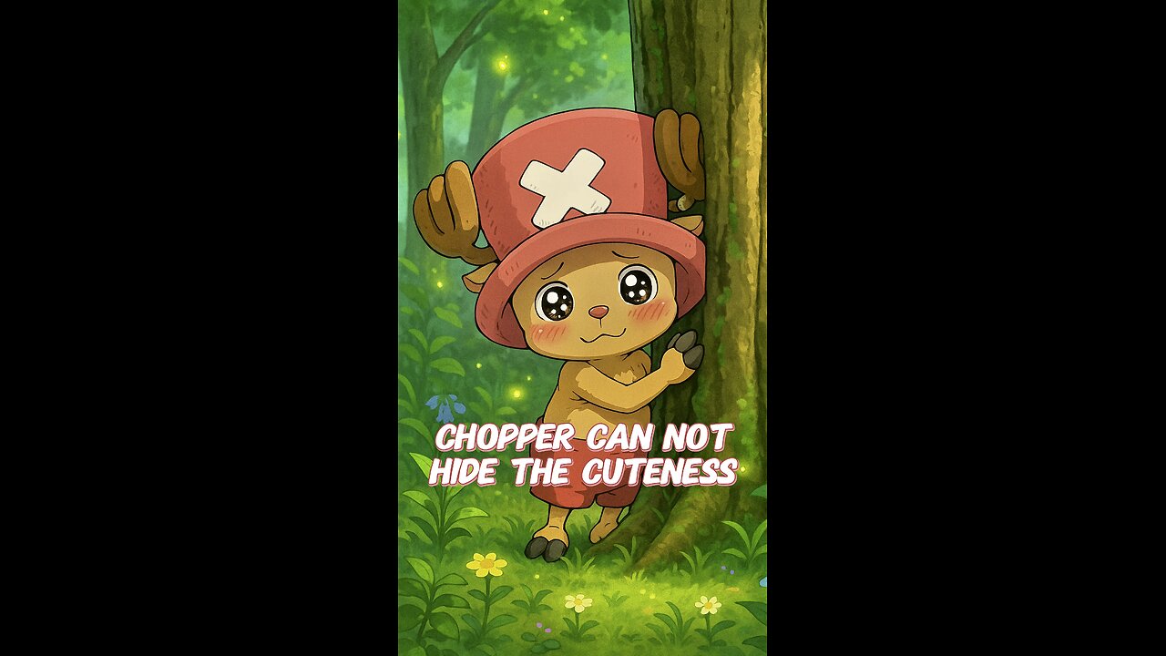 Chopper Can Not Hide The Cuteness #onepiece #strawhats #eloypiece #cutepiece