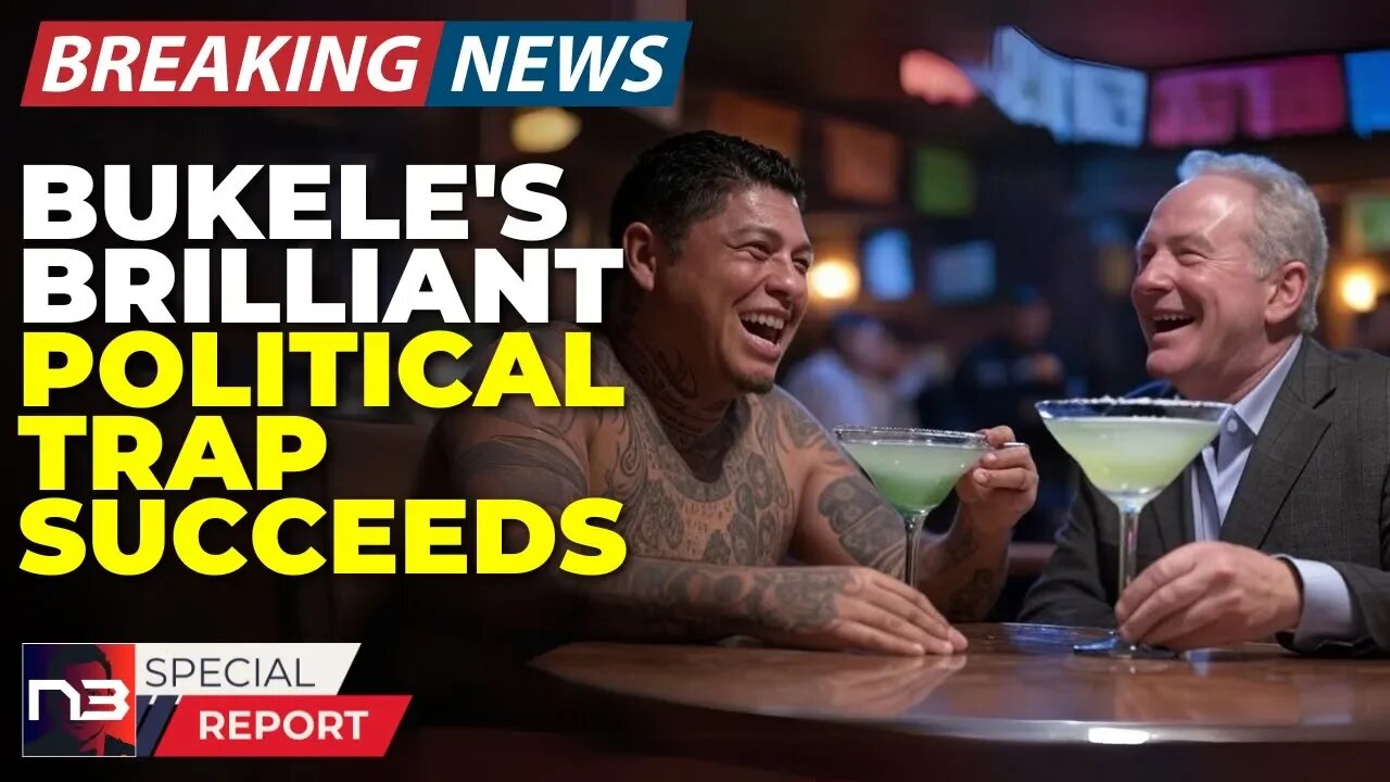 🚨BREAKING: El Salvador President's Three-Word Chess Move That Left Democrats Completely Exposed