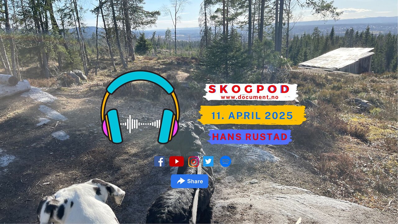Skogpod med Hans Rustad 11. april 2025