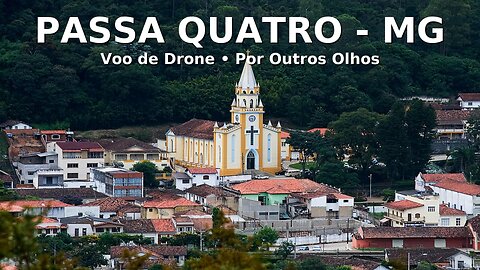 Passaquatro - MG viewed from above (Aerial Drone Images)