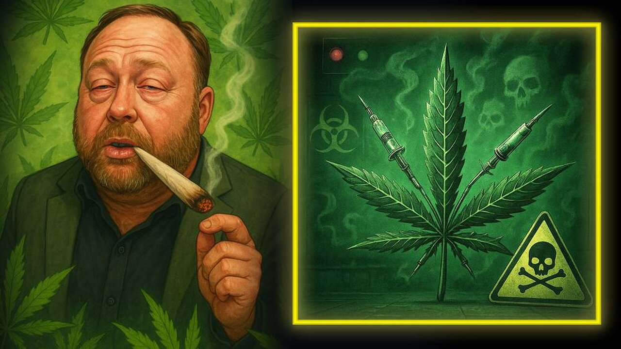 HILARIOUS MUST-WATCH RANT: Alex Jones Tells His Marijuana Stories