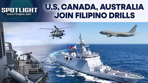 Philippines Holds Joint Naval Drills with US, Australia & Canada in South China Sea | Spotlight|N18G