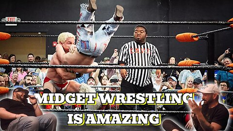 Midget Wrestling Is next level
