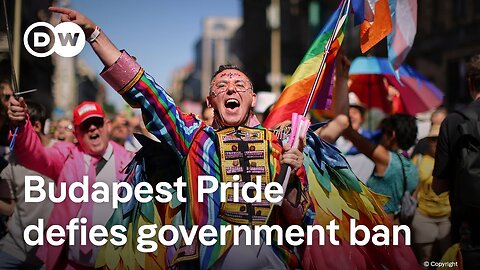 Thousands of LGBTQ activists take to the streets in Hungary despite government ban | DW News