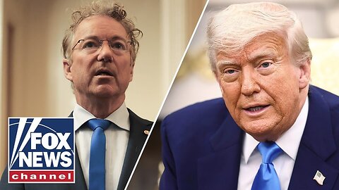 _WIMPY AND ANEMIC__ Rand Paul rips _big beautiful bill_ spending cuts