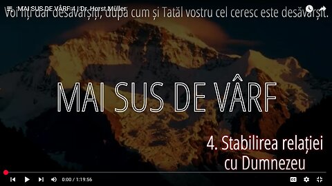 4. Mai sus de vârf. Horst Mueller.
