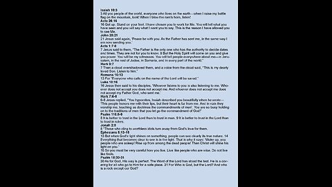 The Glory of God Part 1 received 9/1/25