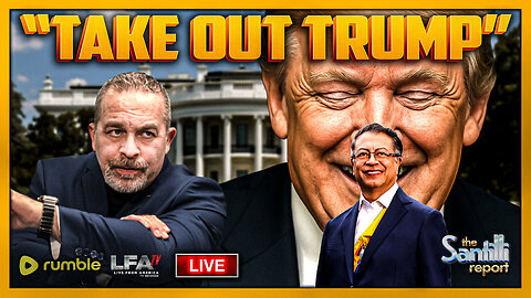 Columbian President Petro Threatens to “TAKE OUT TRUMP” In Univision Interview | THE SANTILLI REPORT 10.21.25 1PM
