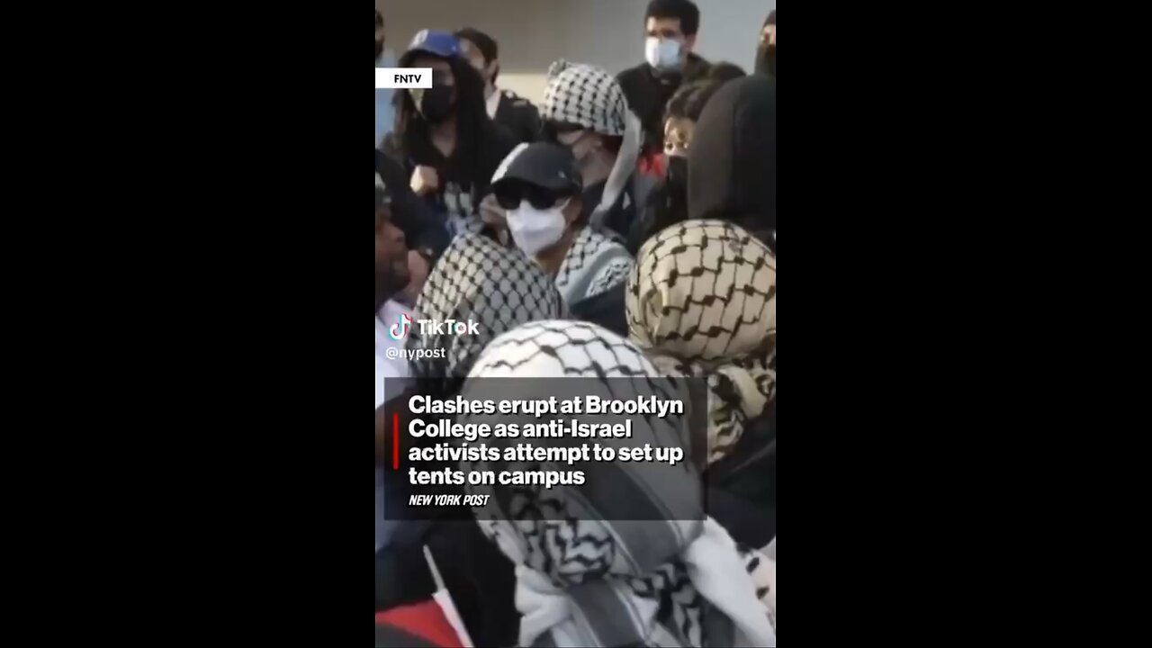 Police clash with protesters this time at Brooklyn College