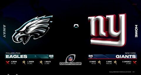Ep19 Giants Franchise vs Eagles: NFC Championship!