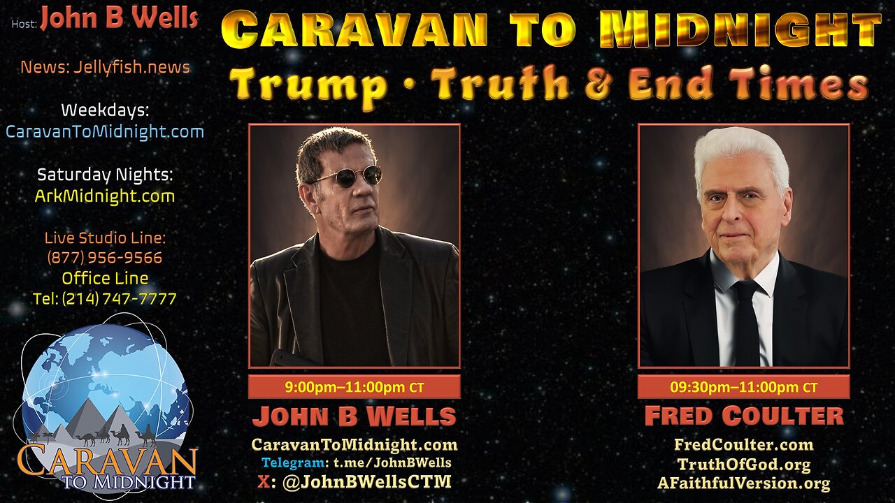 Trump, Truth & The End Times - John B Wells LIVE