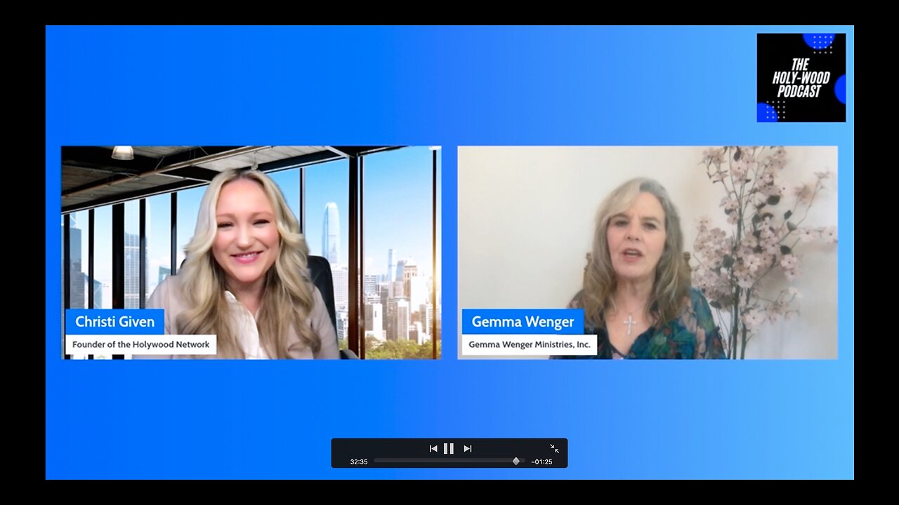 Gemma Wenger LIVE! New Music, Movies & Testimony