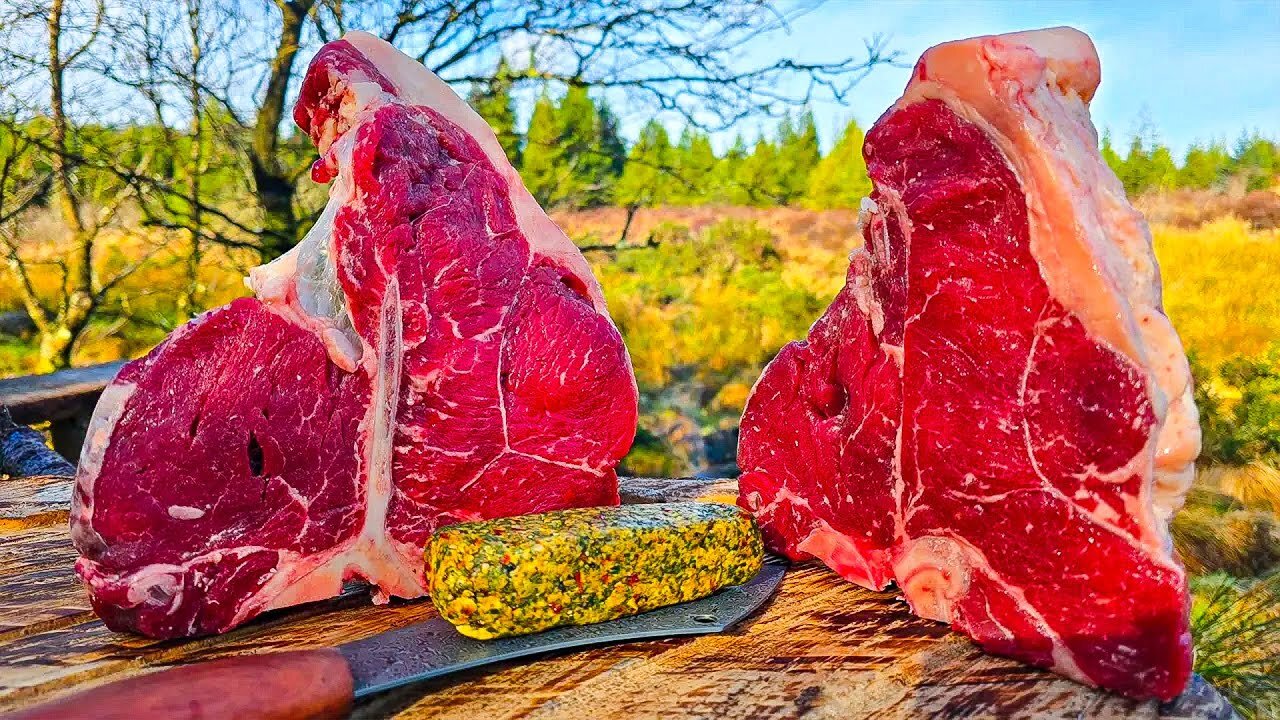 How to Make the PERFECT T-Bone Steak Outdoors