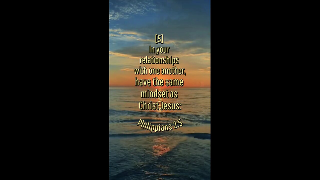 Philippians 2:5 (NIV)