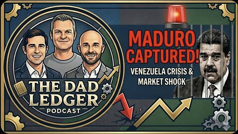 🚨 MADURO CAPTURED! Venezuela Crisis, Market Shock & What It Means (The Dad Ledger LIVE)