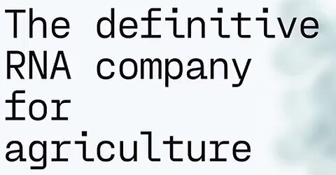 Moderna Founder Launches Aerial-spraying of RNA to Alter Gene Expression of Crops