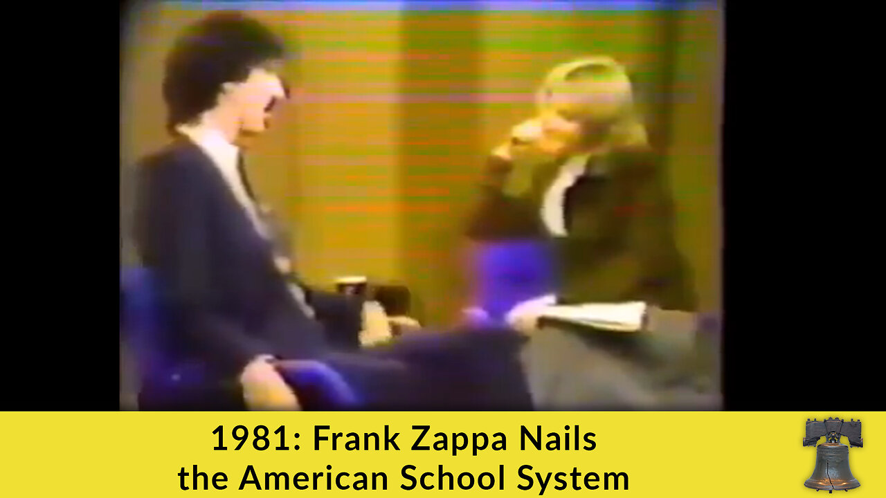 1981: Frank Zappa Nails the American School System