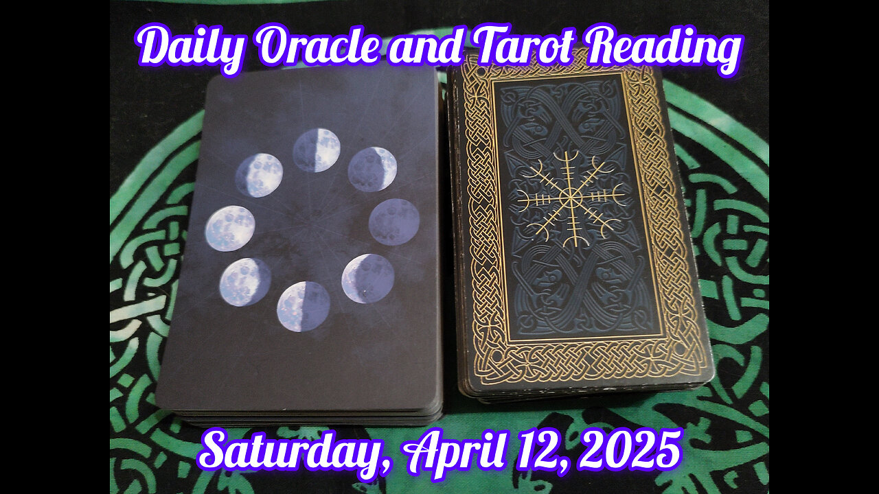 Daily Oracle and Tarot Reading: Saturday, April 12, 2025