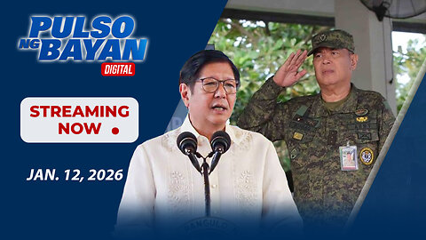 LIVE: Pulso ng Bayan kasama si Admar Vilando at Jade Calobroso | January 12, 2026