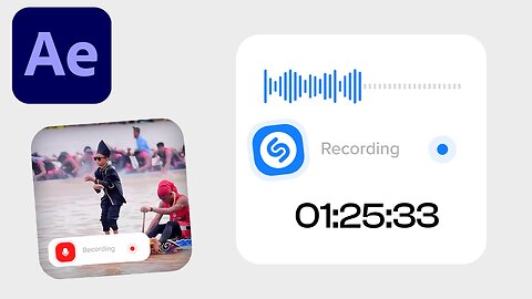Animate Apple’s Shazam UI in After Effects – Clean Shape Morphing Tutorial